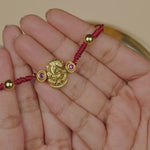 Gravik Antique Silver Rakhi