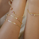 Kamal Jadau Silver Bracelet