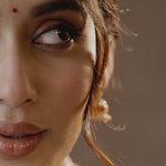 Ruhani Kempu Jadau Silver Jhumka Earrings