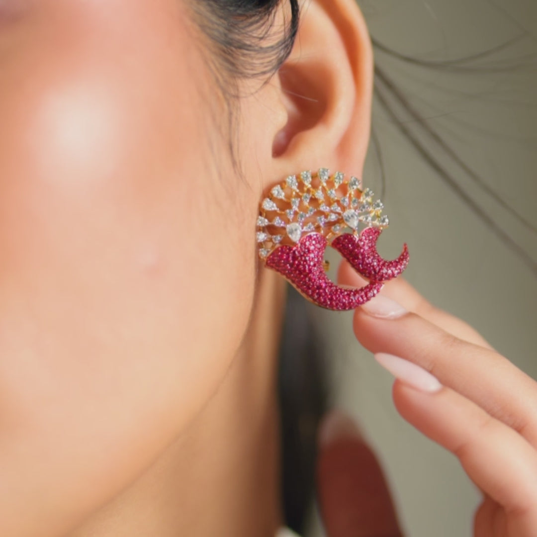 Naia CZ Silver Choker Set
