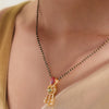 Varsha CZ Silver Mangalsutra
