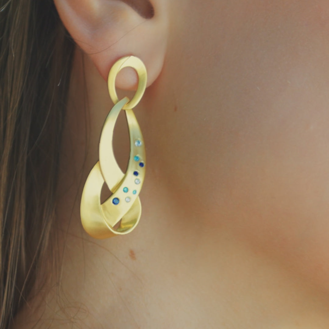 Coastline Twyla Silver Drop Earrings