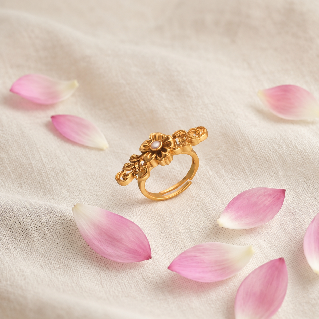 Veda Silver Ring