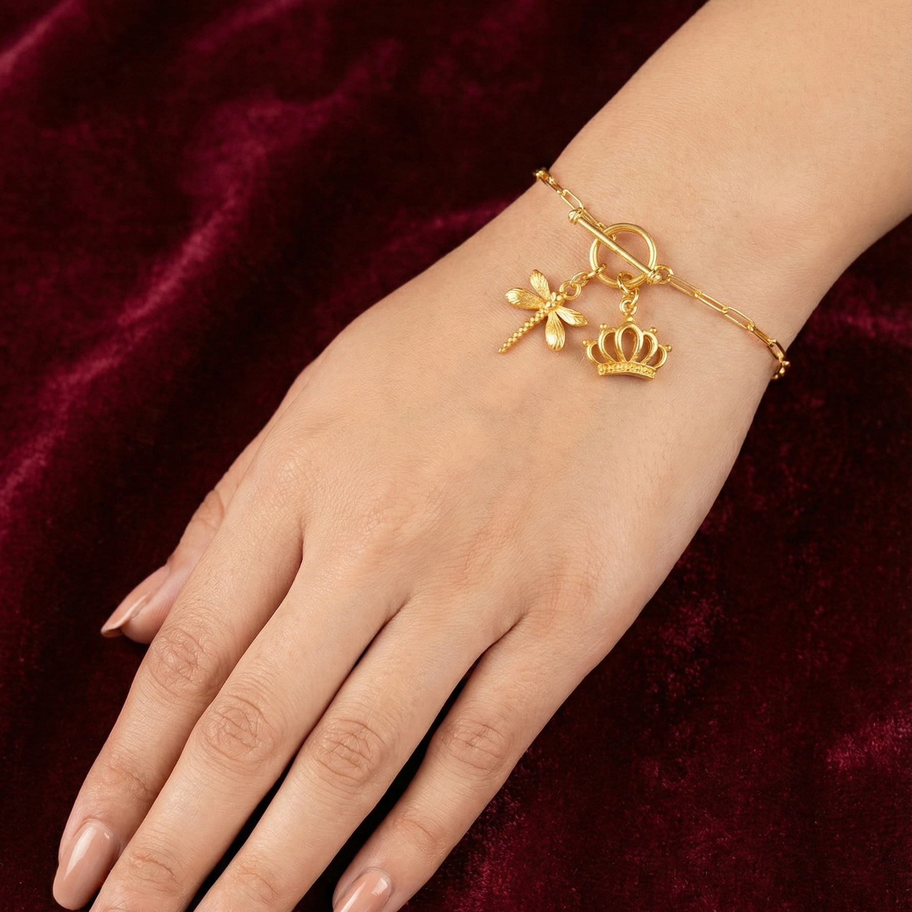 Pendant Dragonfly Silver Charm