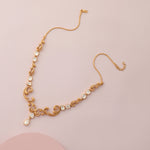 Necklaces Baroque Moissanite Silver Grand Necklace