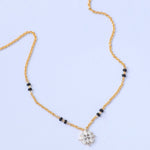 Necklaces Elegant Charm CZ Silver Mangalsutra