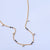 Dainty CZ Charms Silver Mangalsutra