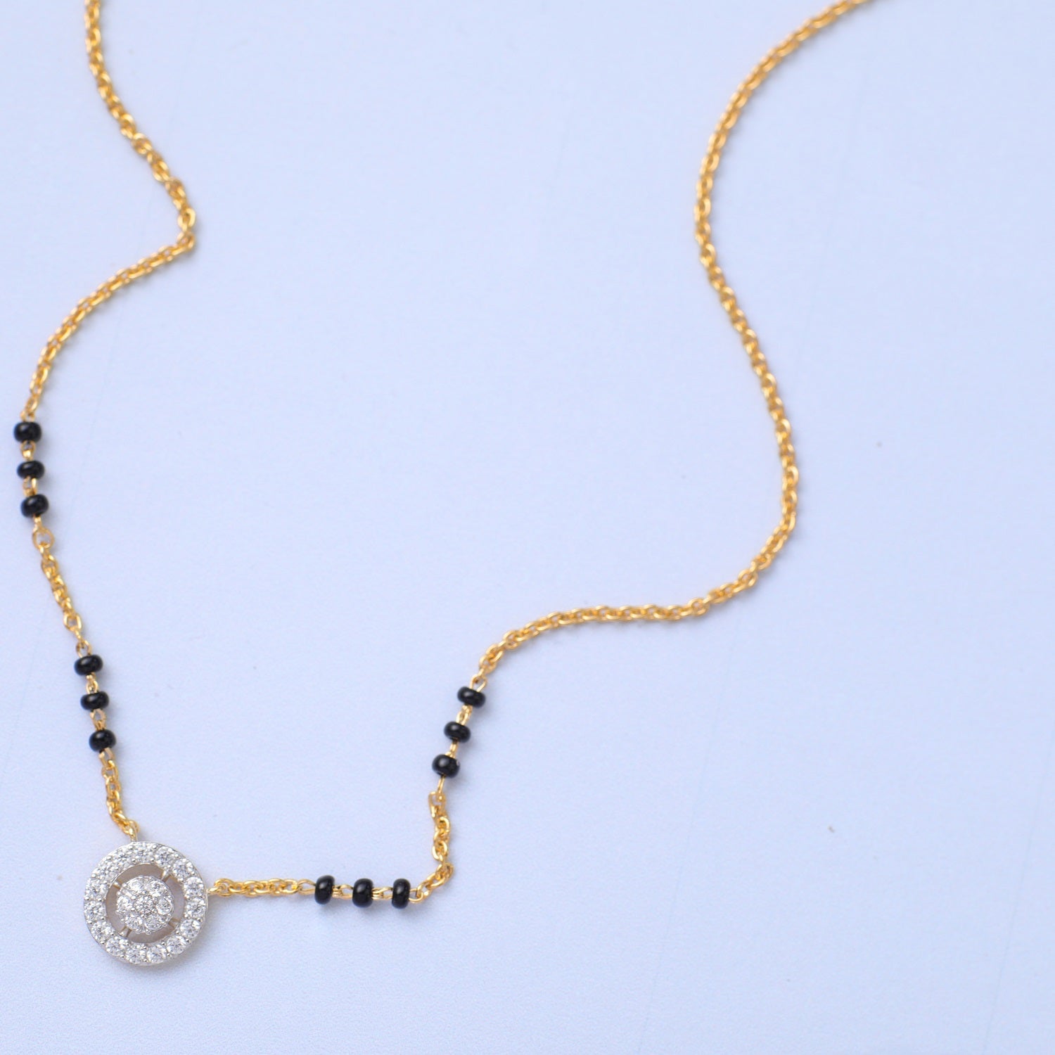 Black String Anklet with Beads : Yellow with Fish Charm – Myra Online