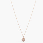 Necklaces Love CZ Charm Silver Delicate Pendant Necklace
