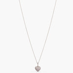 Necklaces Love CZ Charm Silver Delicate Pendant Necklace