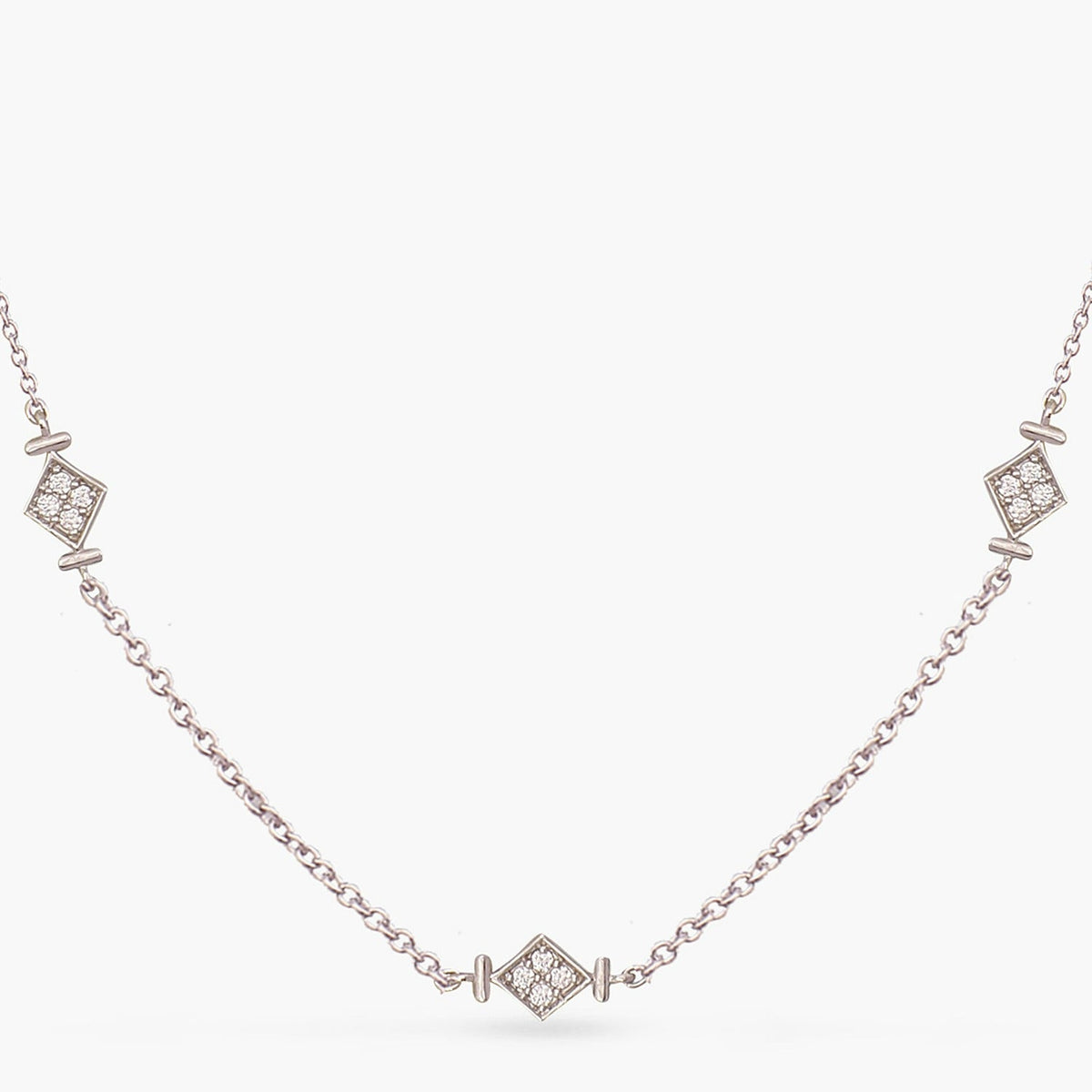 Necklaces Simple Delicate Silver Necklace