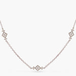 Necklaces Simple Delicate Silver Necklace