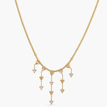 Necklaces Pyramid Dainty Statement Silver Necklace