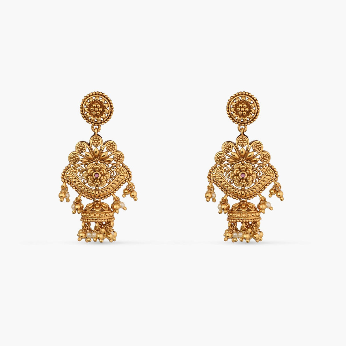 Swara Floral Classic Statement Choker Set