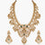 Siddha Antique CZ Nakshi Silver Necklace
