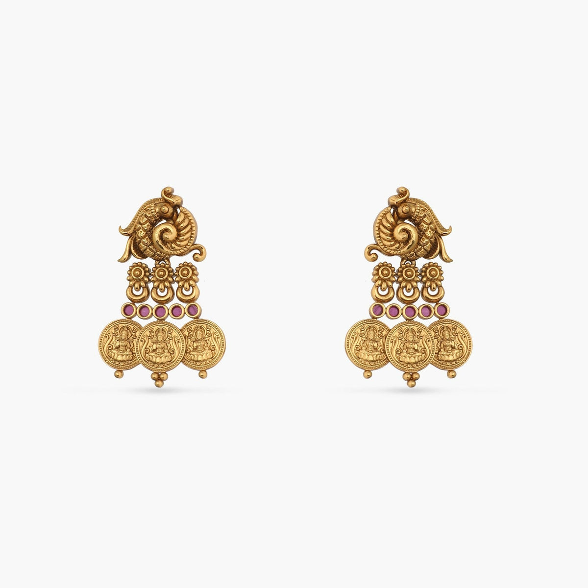 Necklaces Samridhi Antique Nakshi Silver Necklace