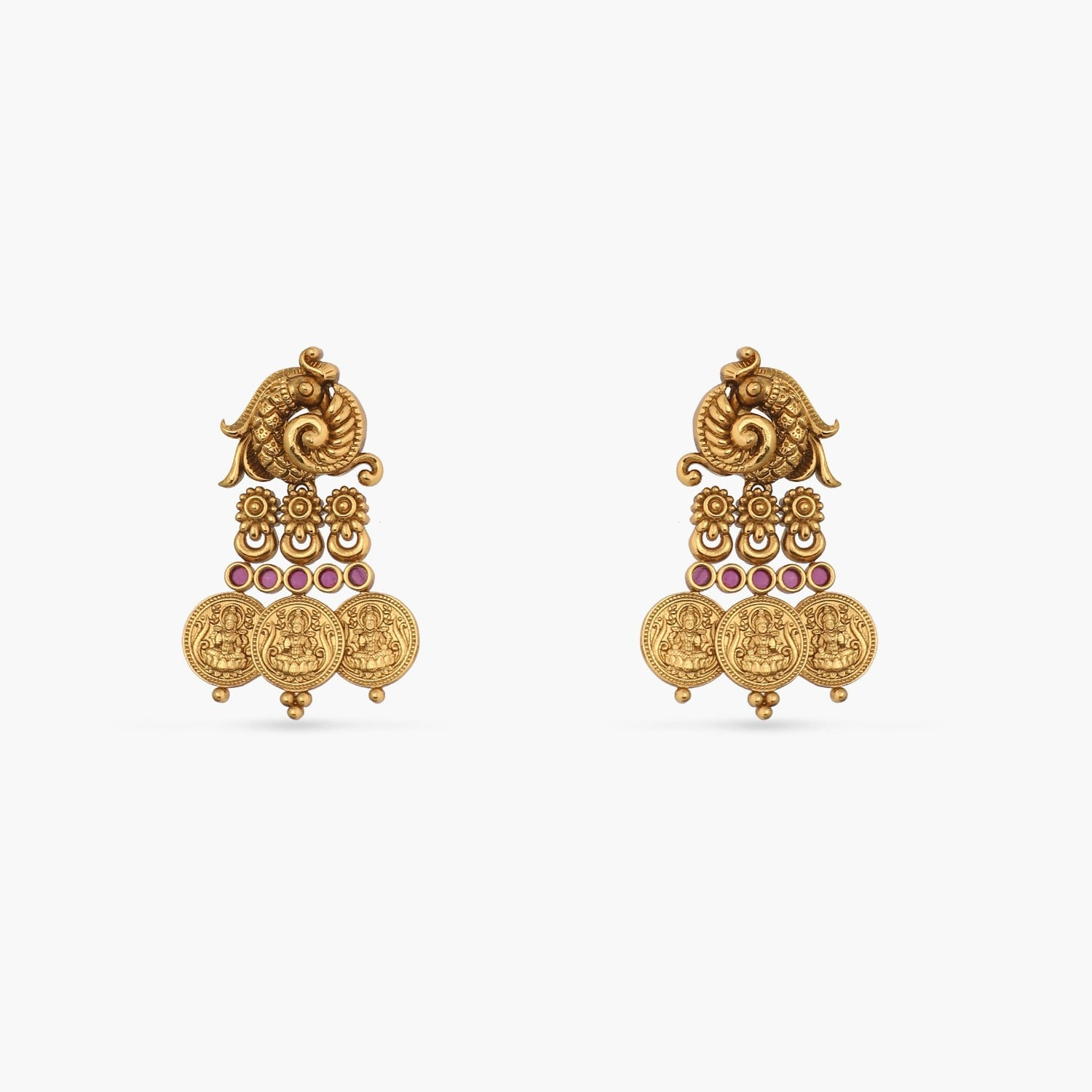 Necklaces Samridhi Antique Nakshi Silver Necklace