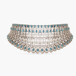 Necklaces Elegance Grand CZ Silver Choker