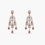 Earrings Brilliance CZ Drop Silver Earrings