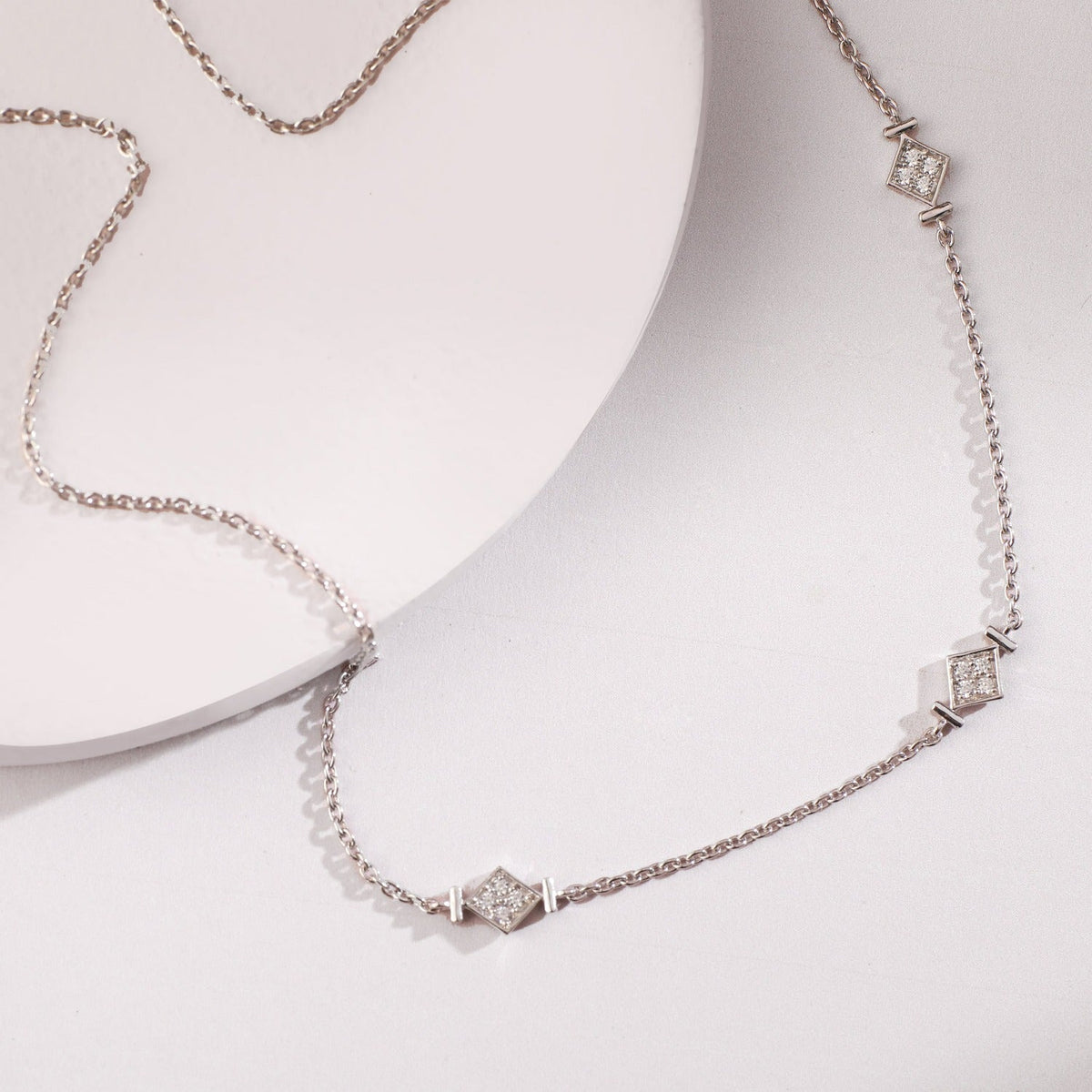 Necklaces Simple Delicate Silver Necklace