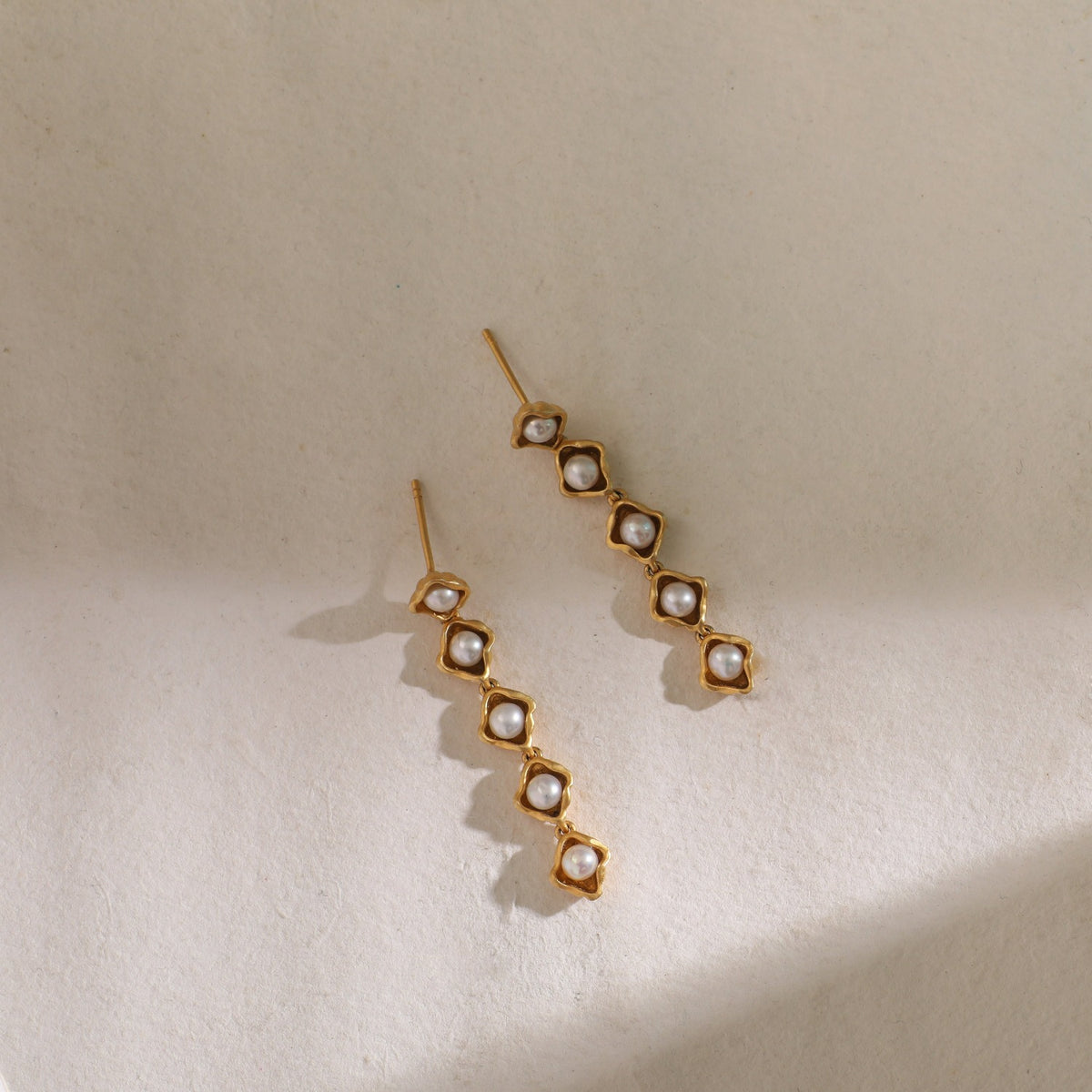 Kiva Pods Silver Drop Earrings