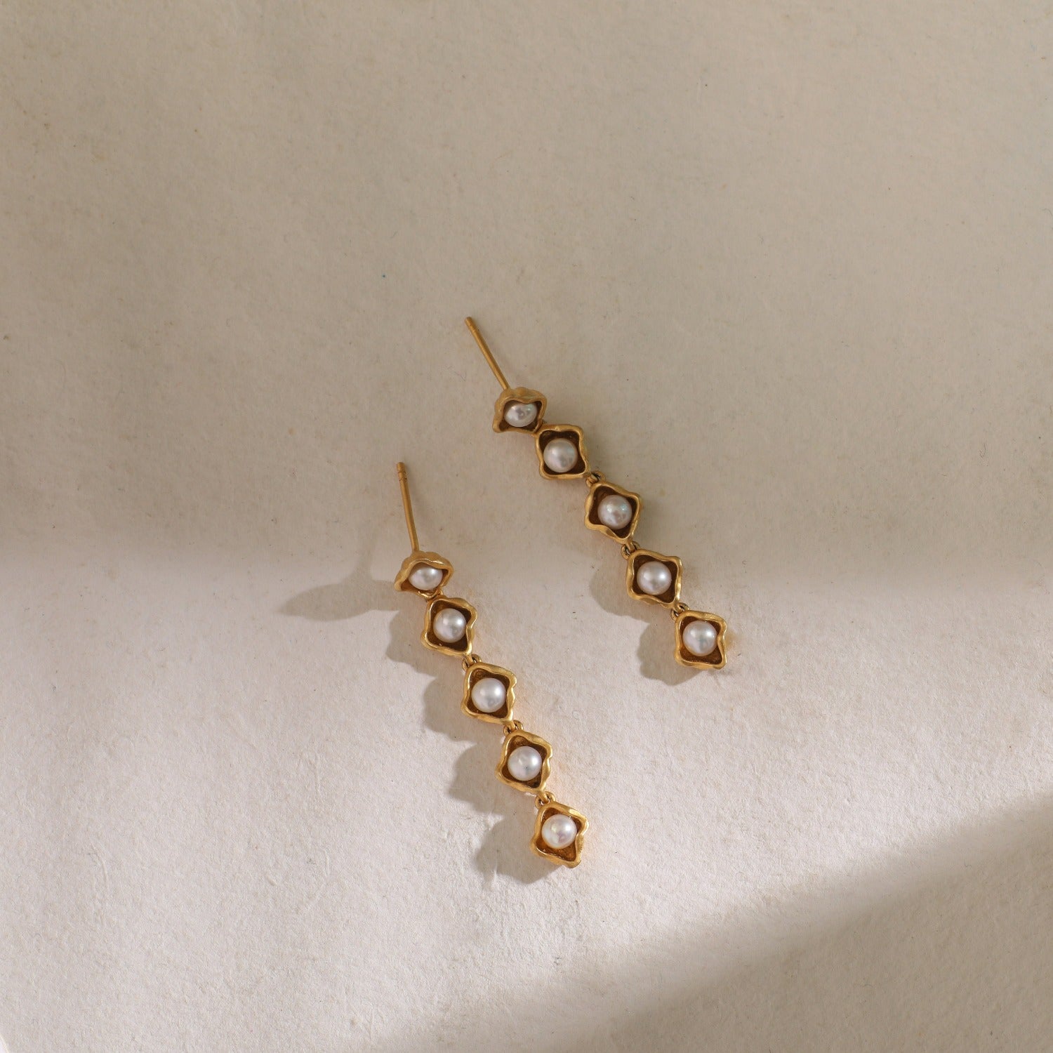 Kiva Pods Silver Drop Earrings