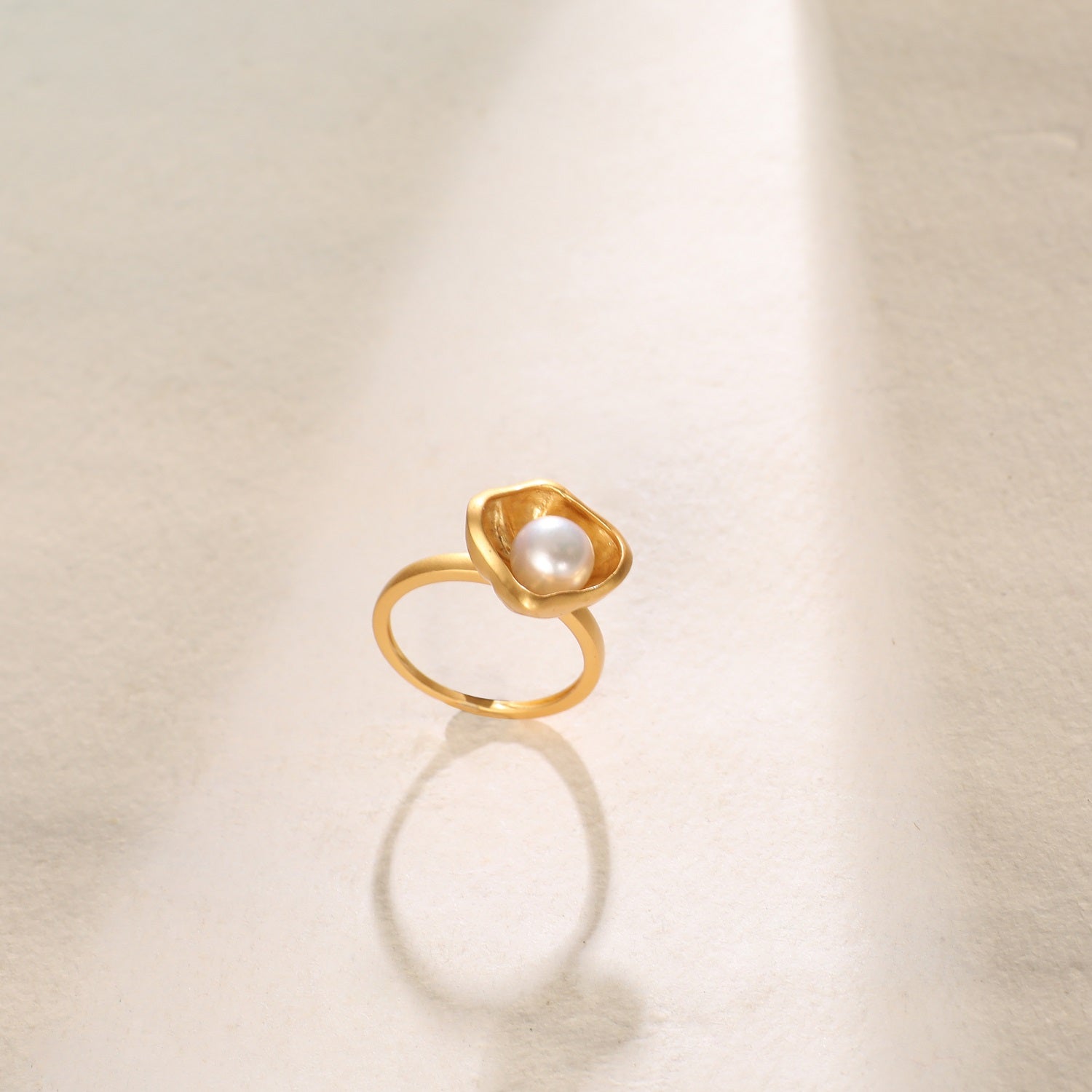 Finger Ring Kiva Simple Silver Finger Ring