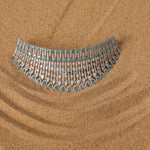 Necklaces Elegance Grand CZ Silver Choker