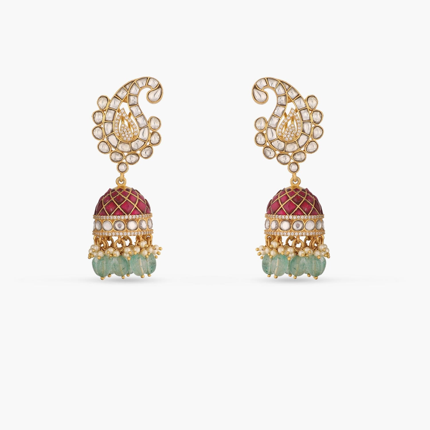 bareilly ka jhumka- jhumka earrings | Indian fashion jewelry in usa