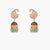 Mango Motif Grand Silver Jhumki Earrings