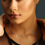 Necklaces Simple Delicate Silver Necklace