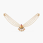 Matsya Pearl String Silver Necklace