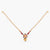 Matsya Pearl String Floral Silver Necklace
