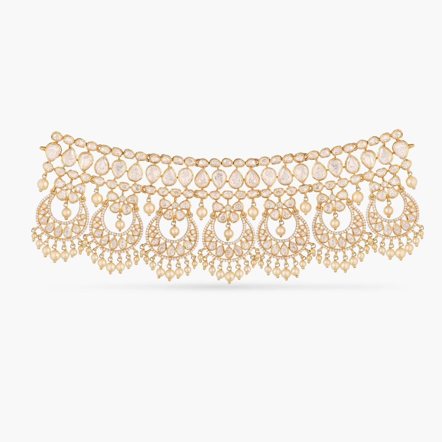 Necklaces Chand Moissanite Silver Choker