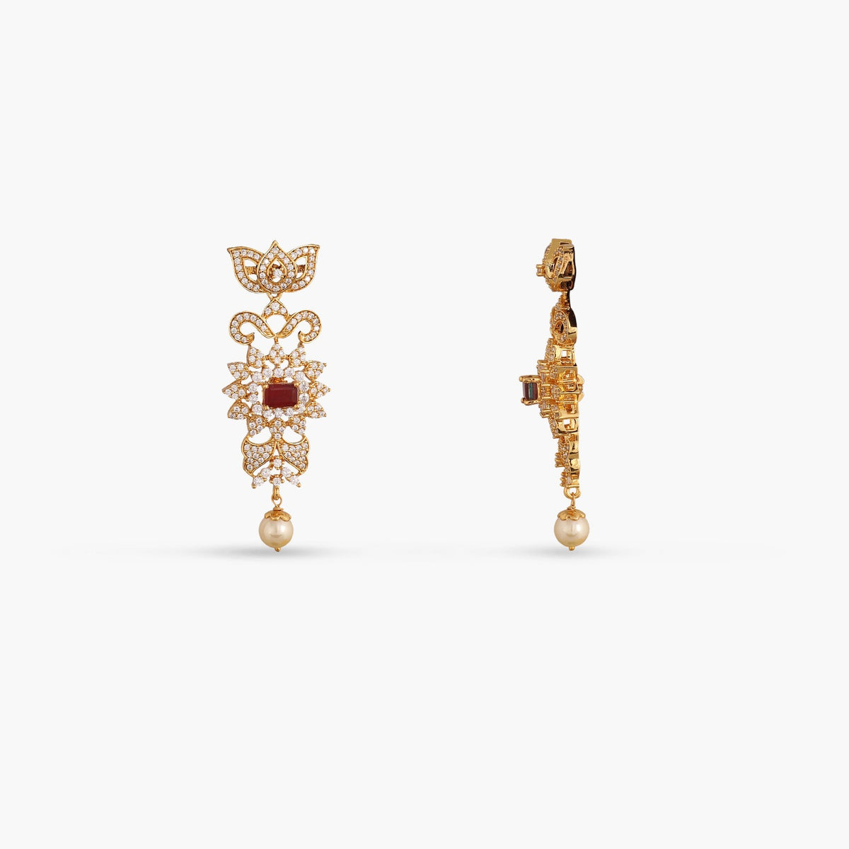 Center Stone Interchangeable Earring – Kattam