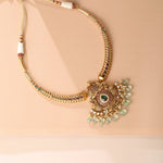 Necklaces Morni Antique Hasli Silver Necklace