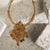 Navaratna Gemstone Antique Hasli Silver Necklace