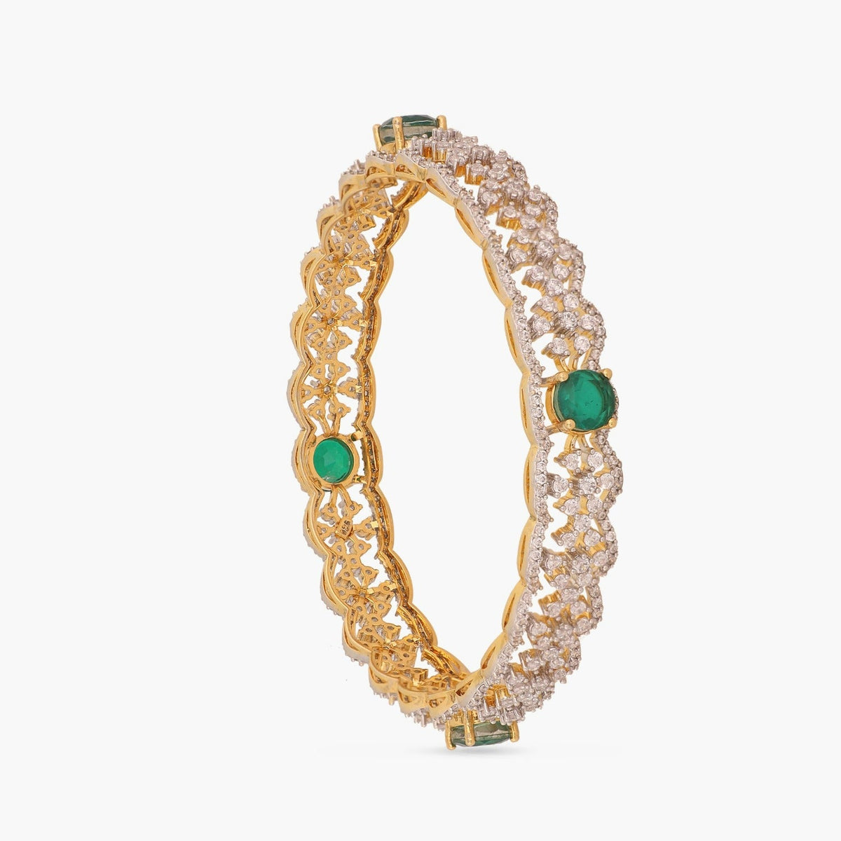 Bangles Nerya CZ Silver Bangles