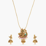 Pendants Gopala Nakshi Antique Silver Pendant Set
