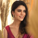 Earrings Blossom Moissanite Silver Jhumka Earrings