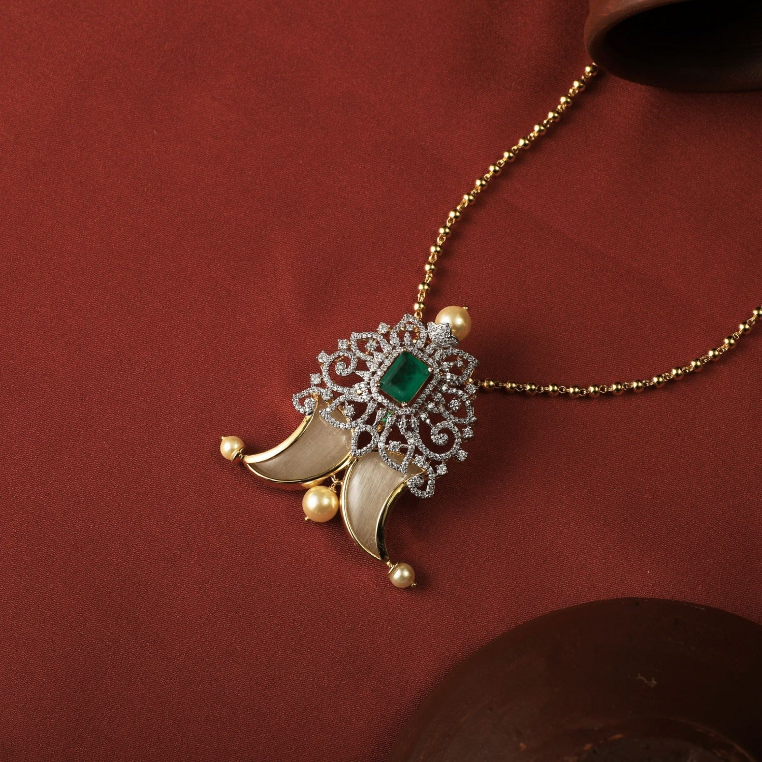 Pendants Iris CZ Silver Pendant