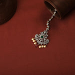 Hair Accessories Malini CZ Silver Maang Tikka