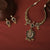 Balaji Nakshi Antique Silver Hasli Necklace Set