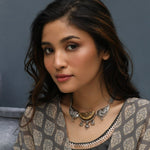 Necklaces Classic Nature Oxidized Silver Choker