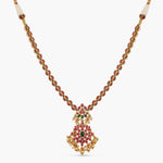 Necklaces Maithili Kempu Jadau Silver Necklace