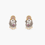 Earrings Elegance Oxidized Silver Drop Earrings