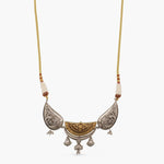 Necklaces Classic Nature Oxidized Silver Choker