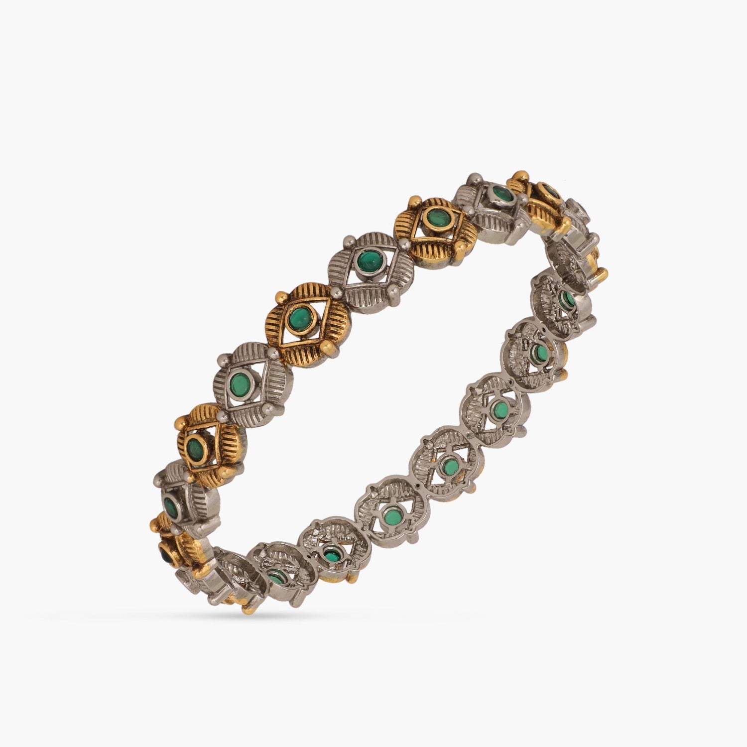Bangles Nature Oxidized Silver Bangle