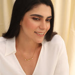 Necklaces Baroque Delicate Moissanite Silver Pendant Necklace