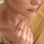 Finger Ring Matsya Silver Ring